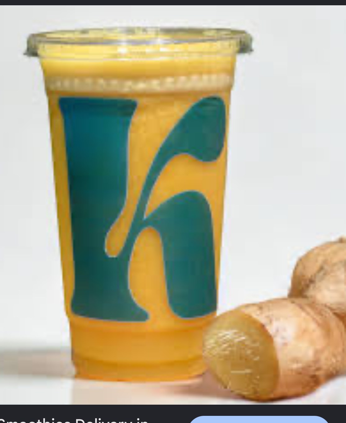 Juice orange gingembre Kool Smoothie