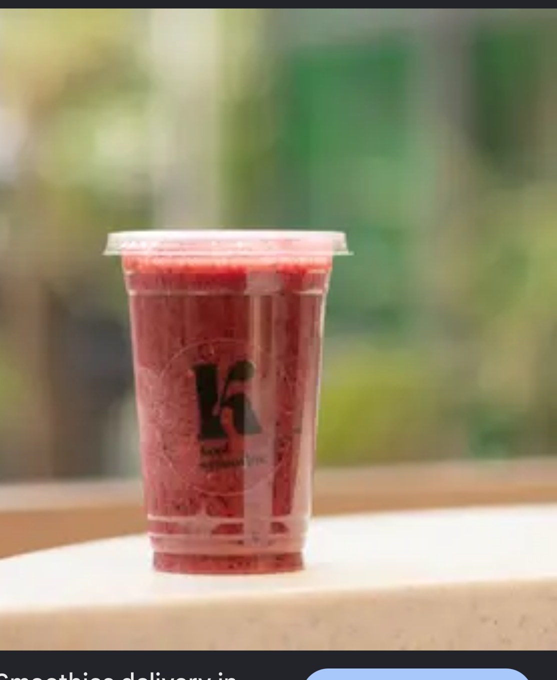Smoothie fruits rouges Kool Smoothie